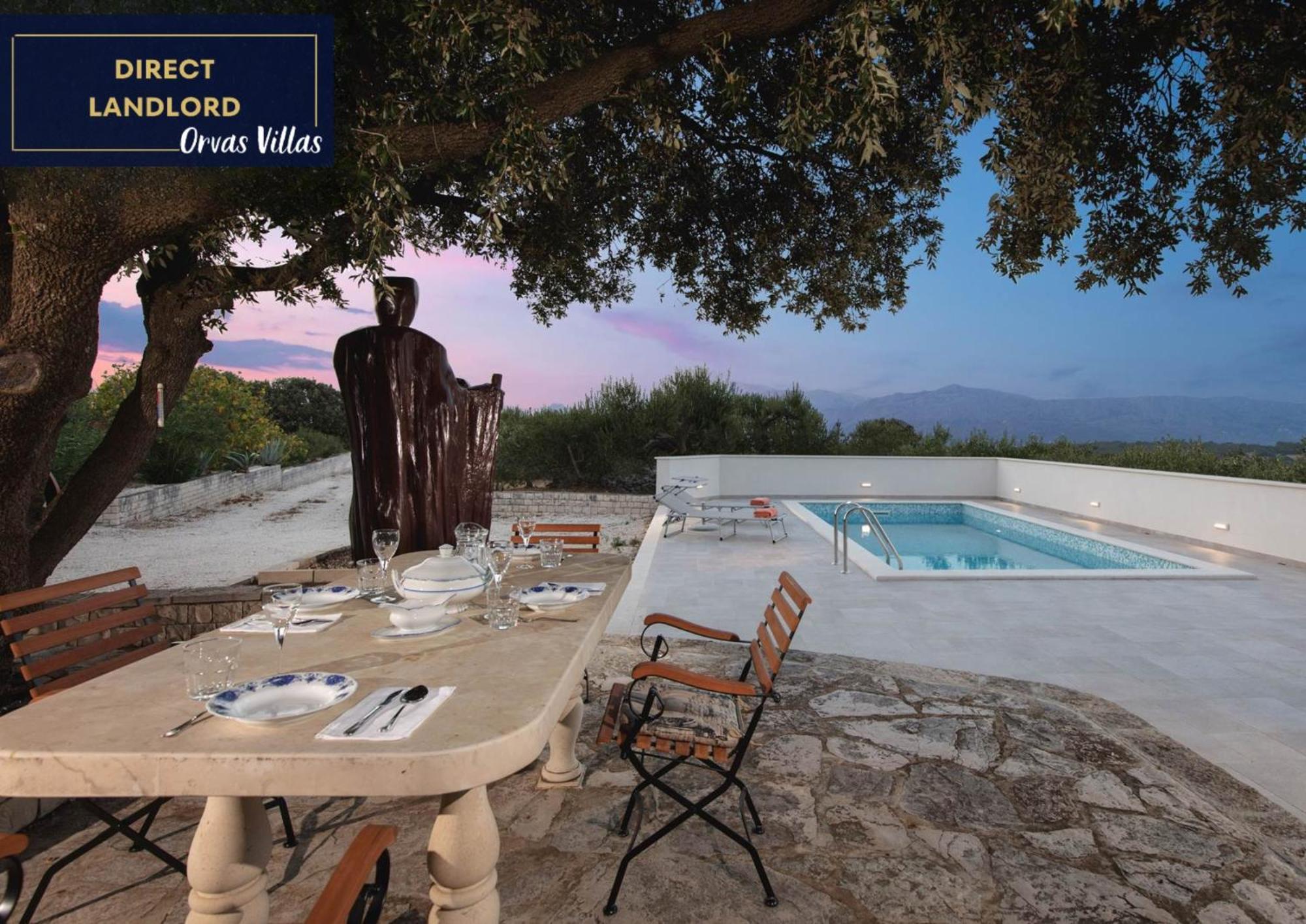 Villa Dubrava Tranquil Retreat Nestled In An Olive Grove For Serene Escapes 푸치스차 외부 사진